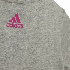 Ensemble de Sport pour Bébé Adidas Essentials Lineage Gris foncé