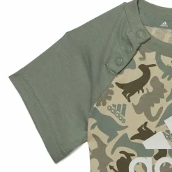 Ensemble de Sport pour Bébé Adidas Multicouleur Camouflage Dinosaures