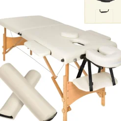 Ensemble de table de massage Freddi avec rouleaux de massage