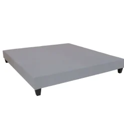 Ensemble Literie matelas 672 ressorts ensachés 30cm et sommier 140x190 cm KING PALACE