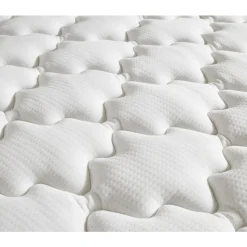 Ensemble matelas 792 Ressorts 7 zones Face hiver/été 160x200 cm + 2 sommiers 80x200 cm vert Céladon HYGGE
