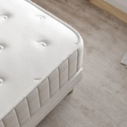 Ensemble Matelas 900 ressorts ensachés 180x200 cm + sommier tapissier HOTEL LUXE