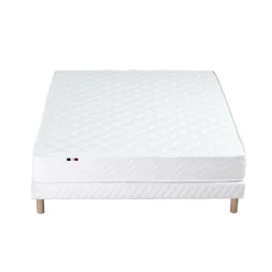 Ensemble Matelas Mousse réversible + Sommier 140x190 cm STRATUS
