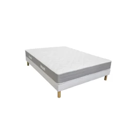 Ensemble matelas sommier 140 X 190 cm ATOS