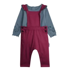 Ensemble salopette bébé et t-shirt Samba