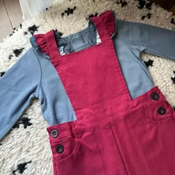 Ensemble salopette bébé et t-shirt Samba