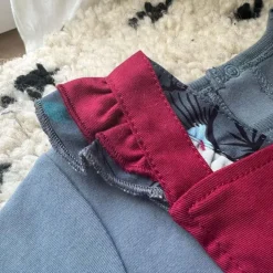 Ensemble salopette bébé et t-shirt Samba