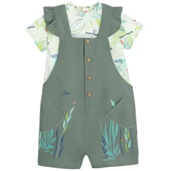 Ensemble salopette bébé et t-shirt Flow