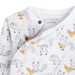 Ensemble sweat et pantalon bébé mixte en molleton Little Fox