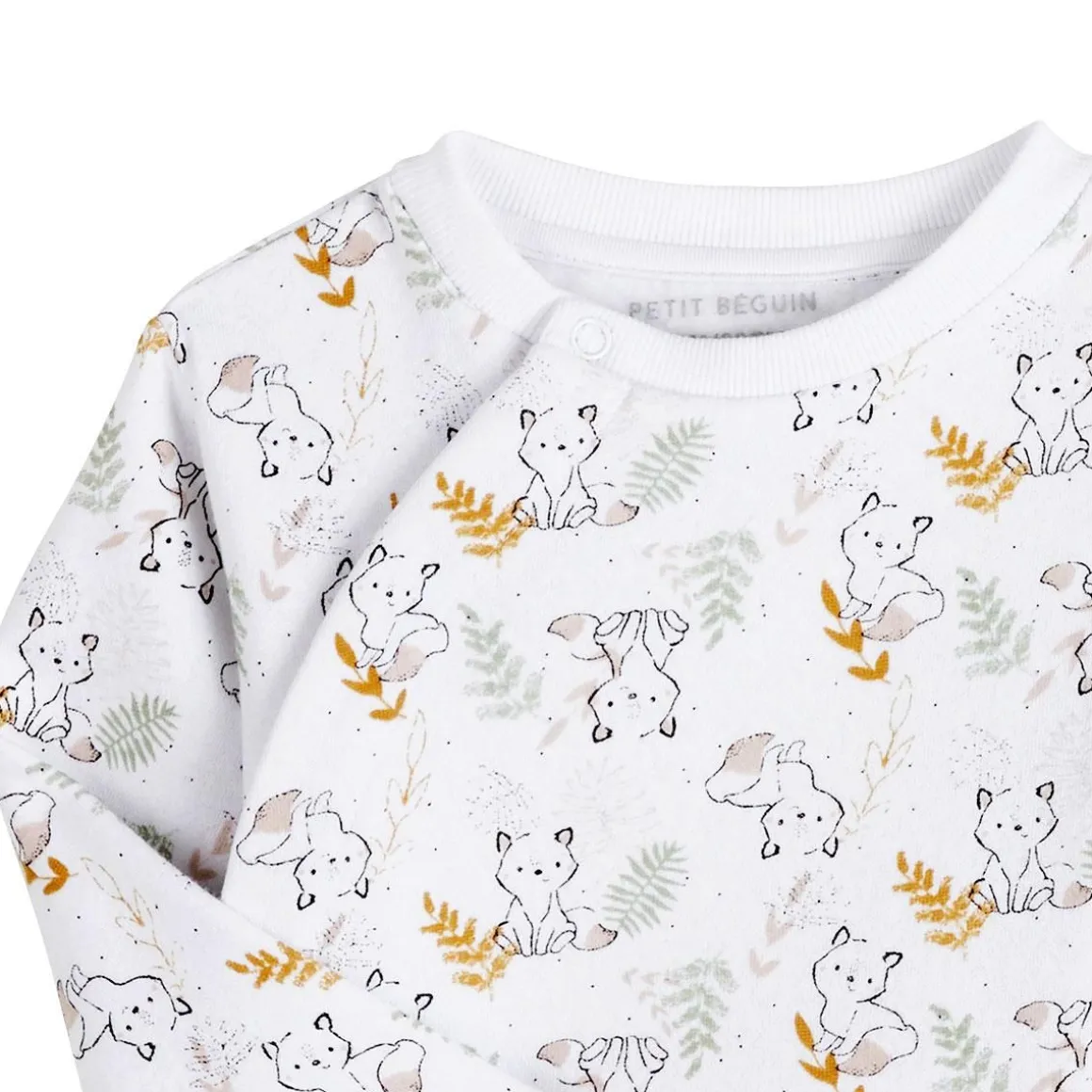 Ensemble sweat et pantalon bébé mixte en molleton Little Fox