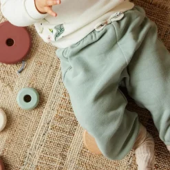 Ensemble sweat et pantalon avec headband bébé fille en molleton Happy Bunny