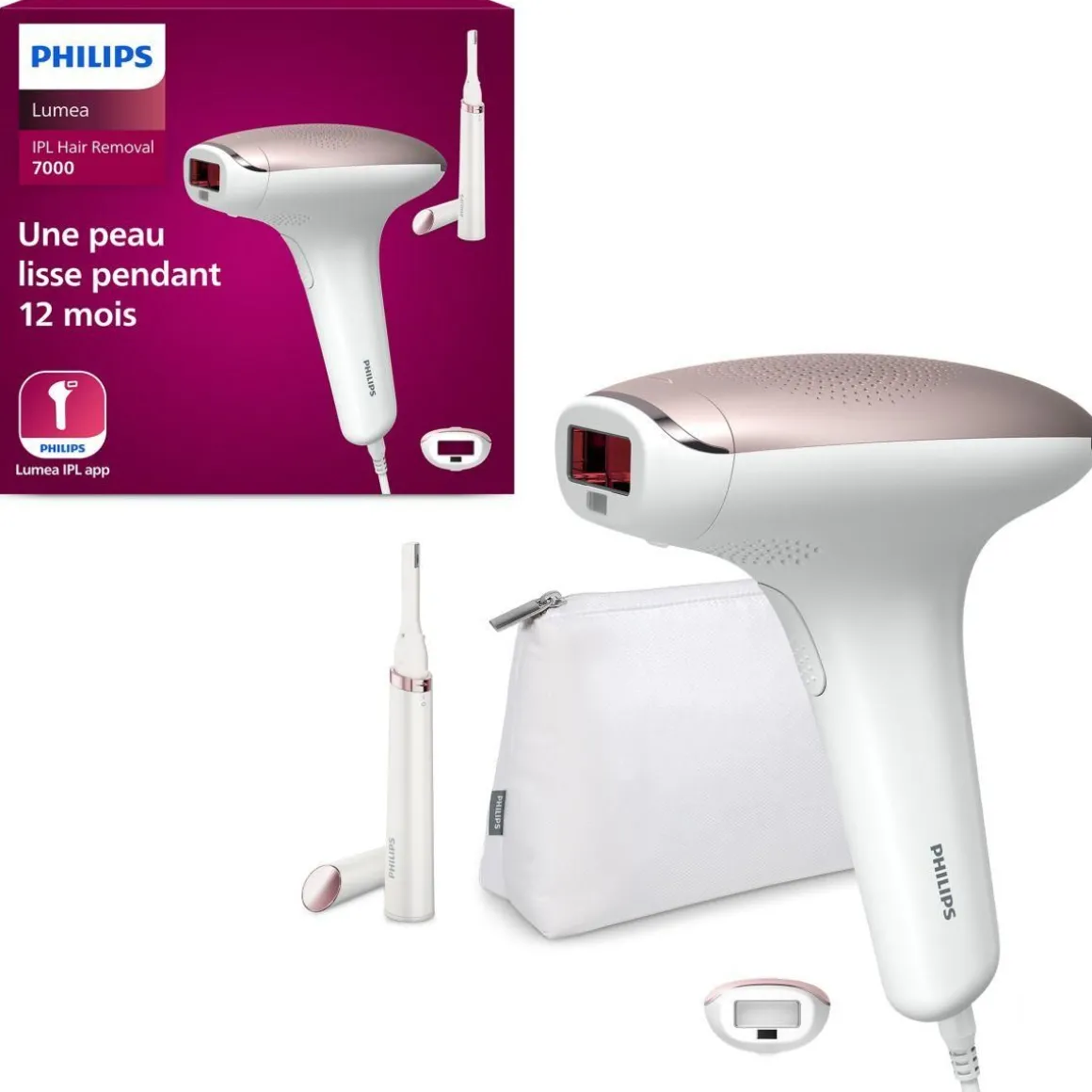Epilateur lumière pulsée IPL BRI920/00 series 7000