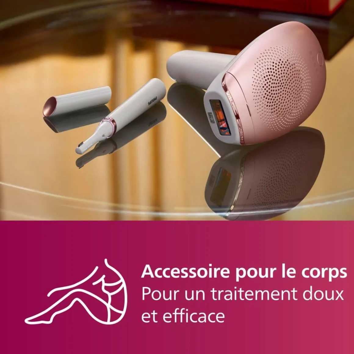 Epilateur lumière pulsée IPL BRI920/00 series 7000