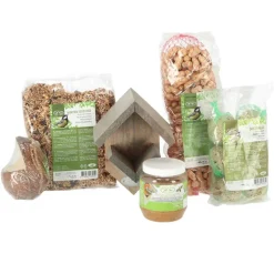 Esschert Design Ensemble complet de mangeoire a oiseaux L