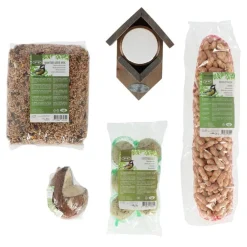 Esschert Design Ensemble complet de mangeoire a oiseaux L