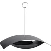 Esschert Design Mangeoire a oiseaux suspendue Noir S FB437