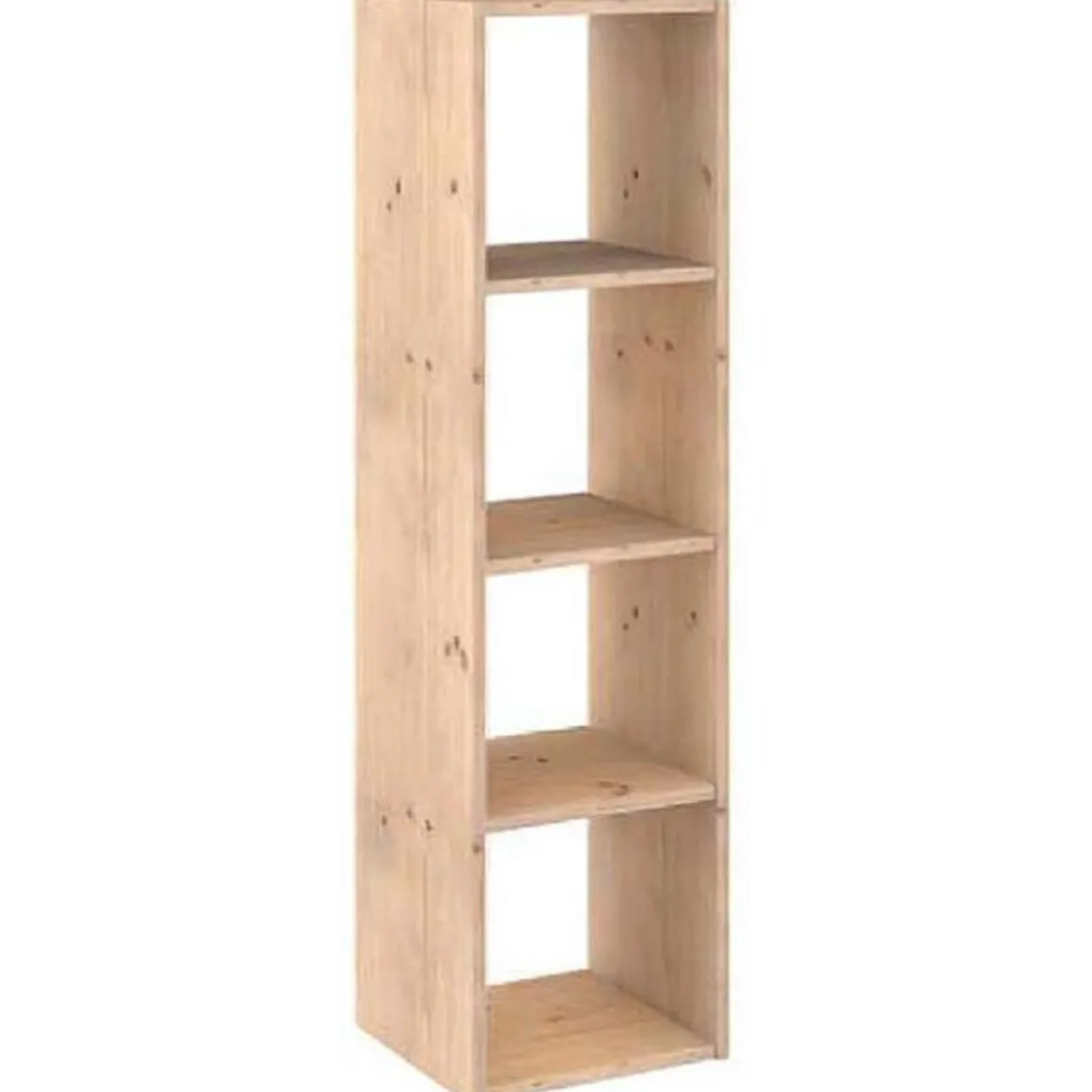 Etagère 4 cases bois 140cm - dinamic-4