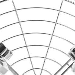 Etagère d'Angle de Douche Ventouse 26cm Argenté