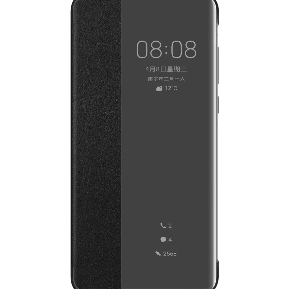 Etui Huawei P40 View Flip cover noir