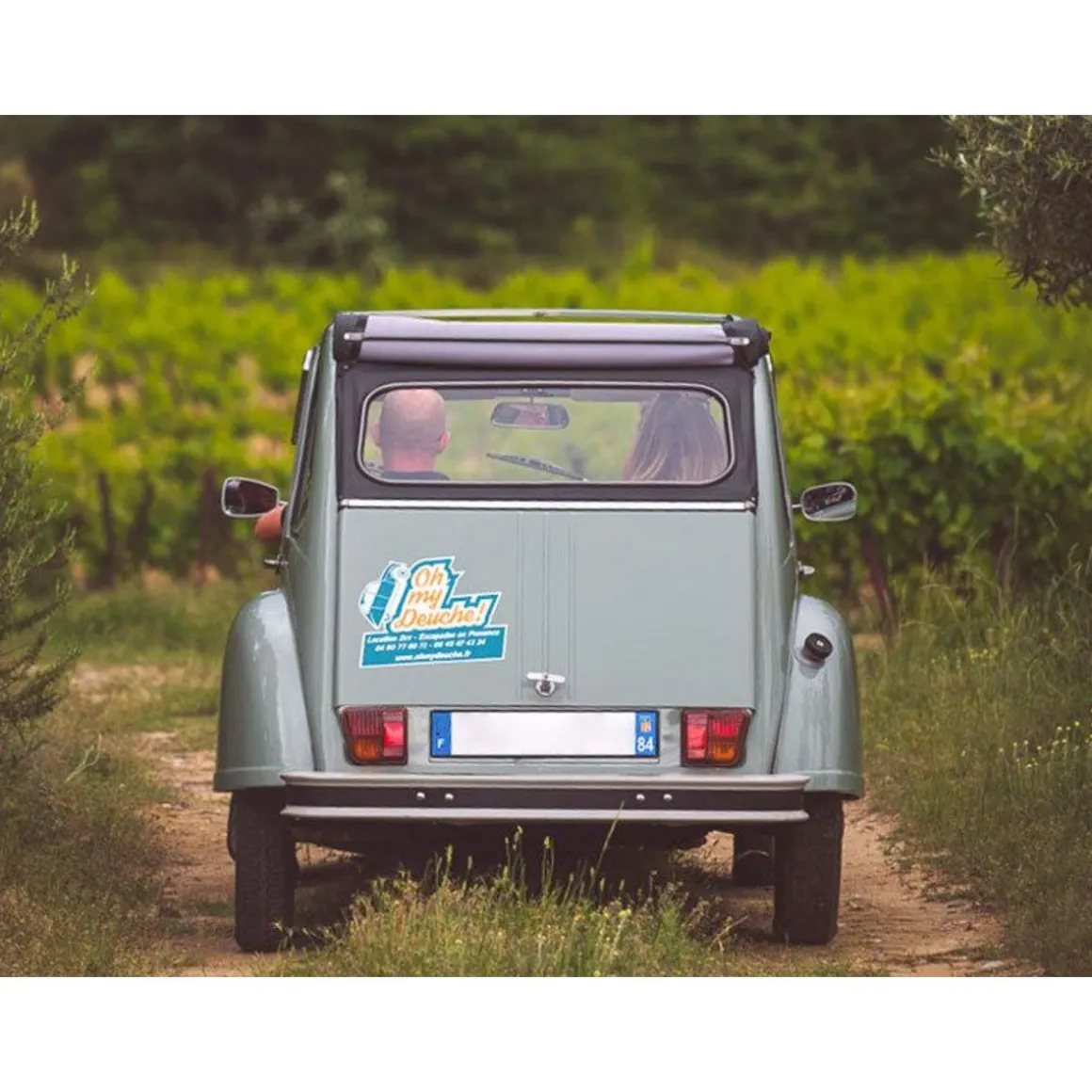 Excursion en 2 CV de 4h à travers les vignobles de Provence avec dégustation de vin - Coffret Cadeau Sport & Aventure