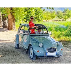 Excursion en 2 CV de 4h à travers les vignobles de Provence avec dégustation de vin - Coffret Cadeau Sport & Aventure