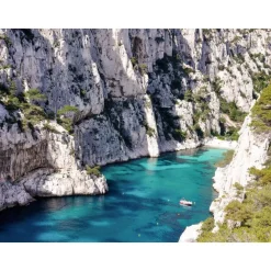 Excursion en bateau de 3h en matinée dans le Parc national des calanques avec rosé - Coffret Cadeau Sport & Aventure