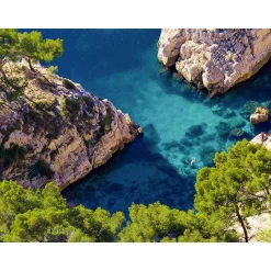 Excursion en bateau de 3h en matinée dans le Parc national des calanques avec rosé - Coffret Cadeau Sport & Aventure