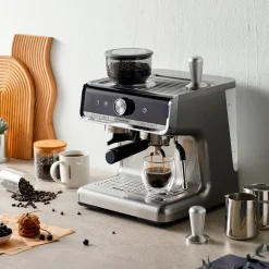 Expresso broyeur HOME BISTROT - Inox