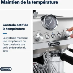 Expresso broyeur Specialista Arte Evo EC9255.M Metal