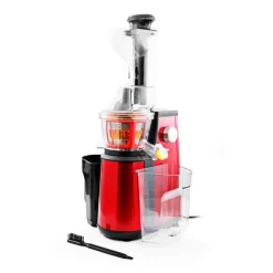 Extracteur De Fruits Et Légumes à Pression Douce 3 Tamis Ultimate Rouge Kitchencook