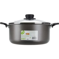 Faitout aluminium 24 cm - Noir