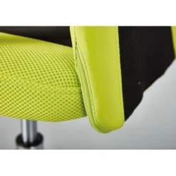 Fauteuil de Bureau Gaspard 89-99cm Vert & Noir