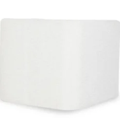 Fauteuil Design Bouclette Cubia 90cm Crème