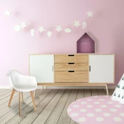 Fauteuil scandinave enfant - H. 54 cm - Blanc