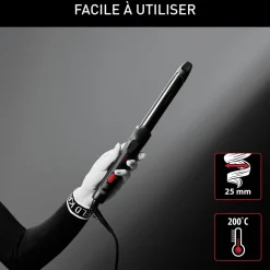 Fer à boucler Karl Lagerfeld CF321LC0 - Noir