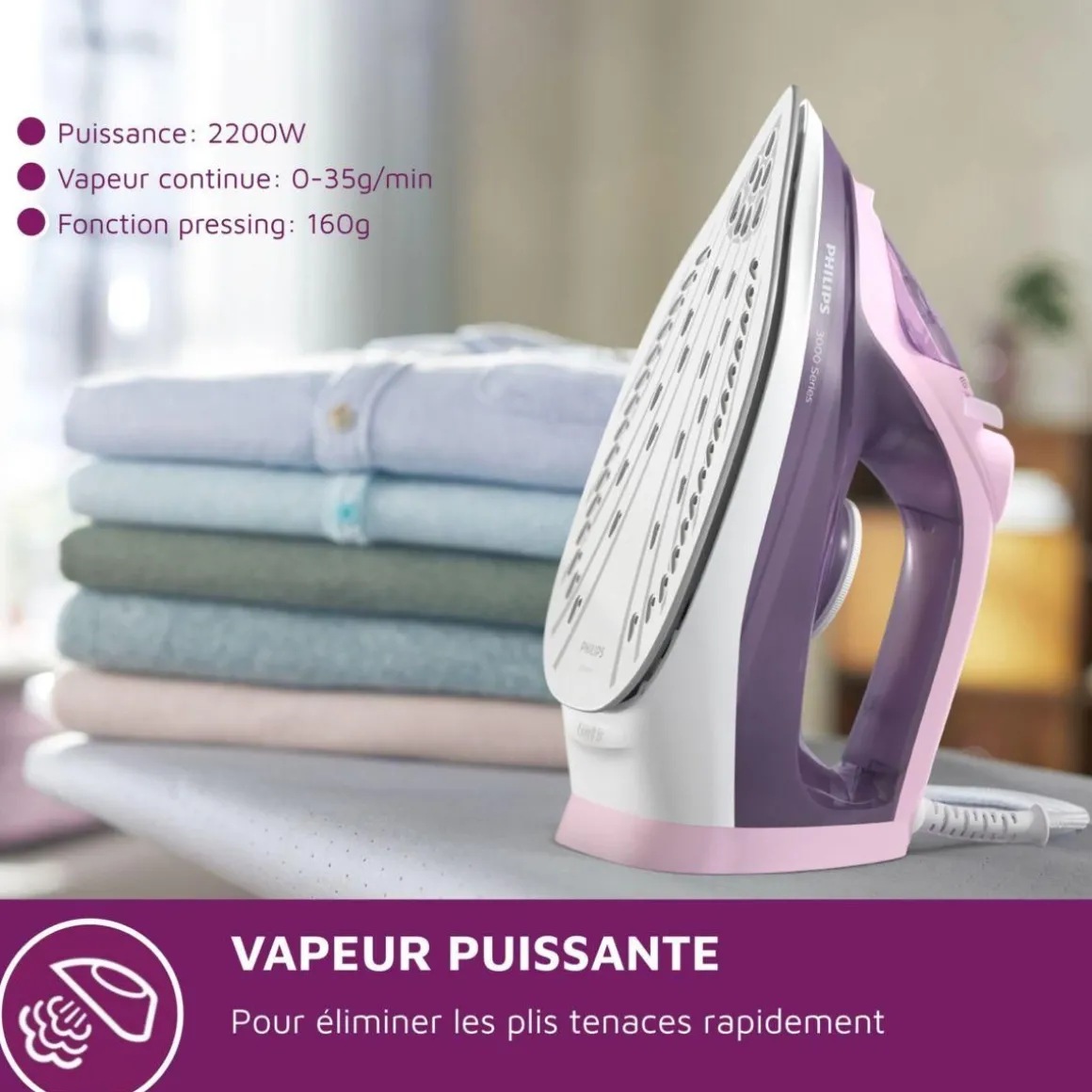 Fer à repasser DST3020/30 série 3000