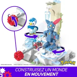 Figurines Pokémon Tiplou et Farfuret à construire MEGA