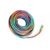 Fil électrique 2.5 mm² h07vu L.25 m, rouge / bleu / vert - jaune