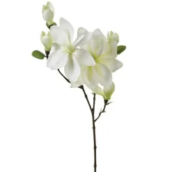 Fleur Artificielle Magnolia 83cm Blanc