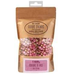 Fleurs séchées décoratives Boutons de rose 8 g