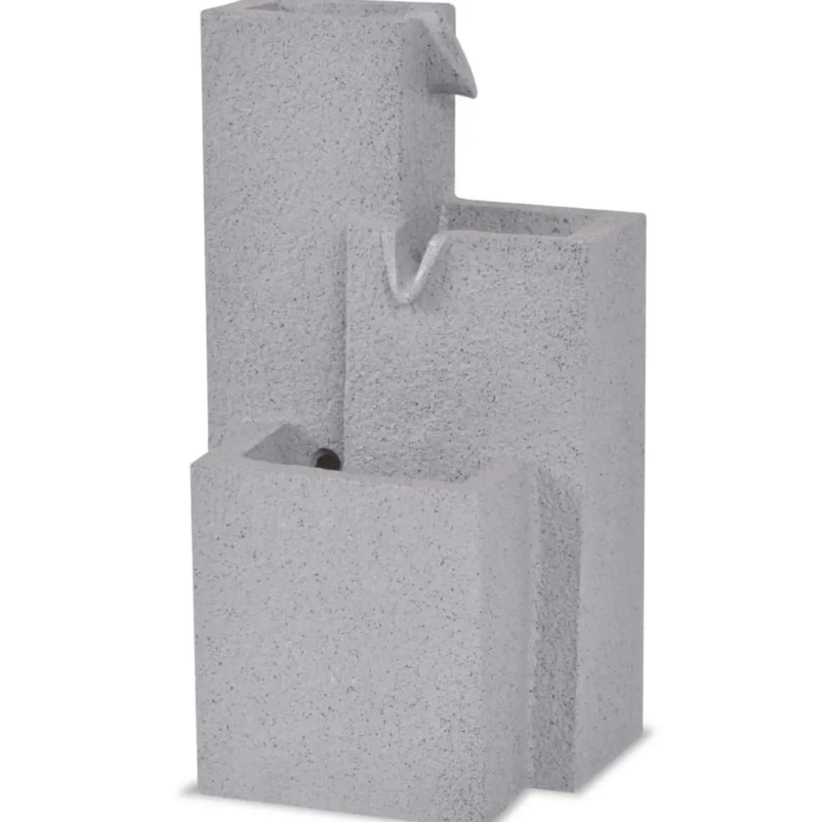 Fontaine d'interieur avec lampe LED Polyresine