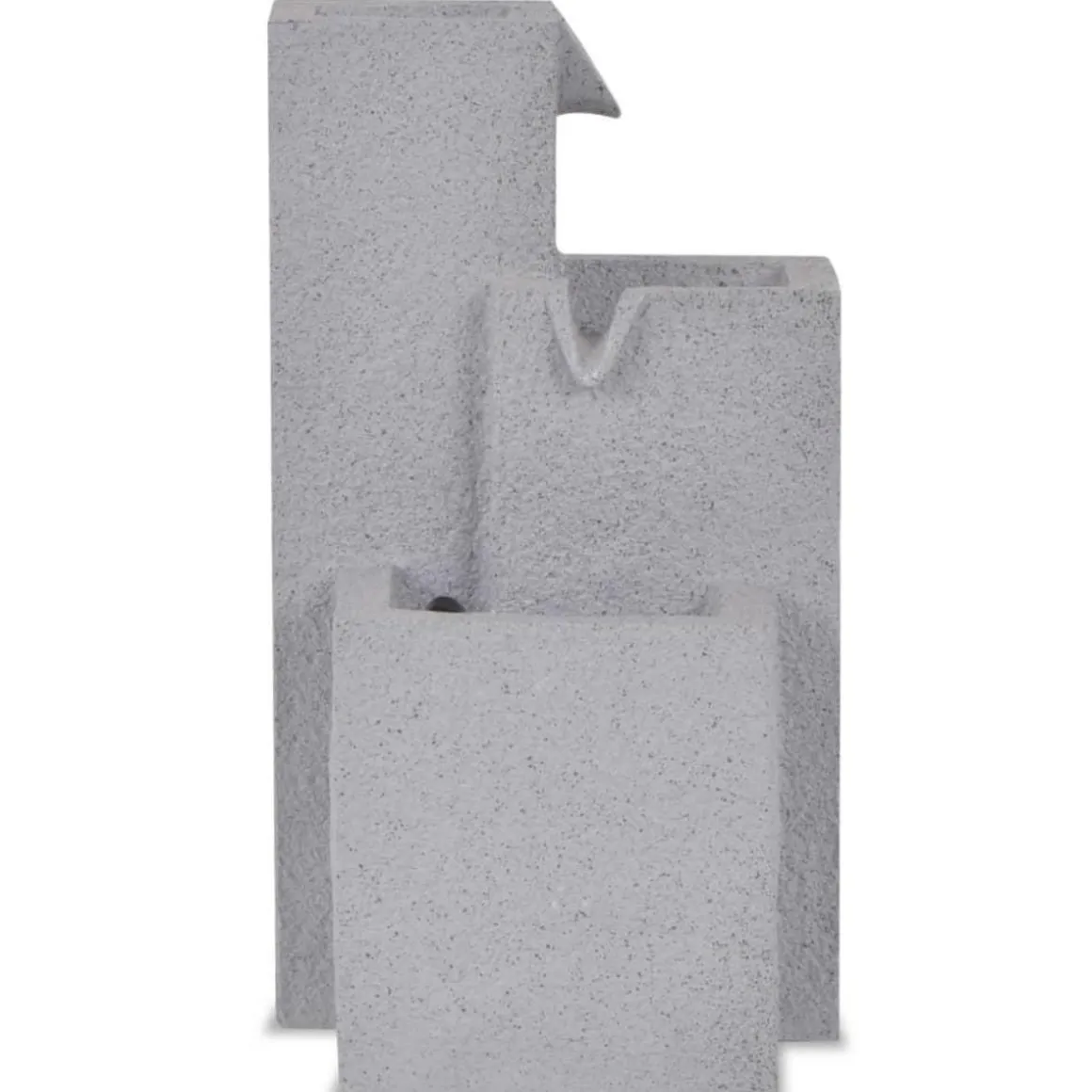 Fontaine d'interieur avec lampe LED Polyresine