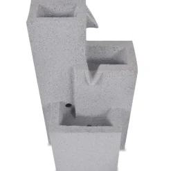 Fontaine d'interieur avec lampe LED Polyresine