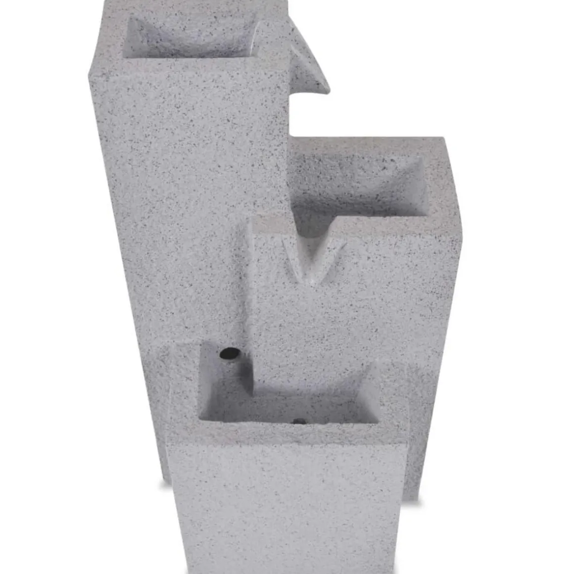 Fontaine d'interieur avec lampe LED Polyresine