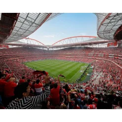 Football en famille : visite du stade de Luz Sport Lisboa e Benfica et écharpe pour 4 - Coffret Cadeau Sport & Aventure