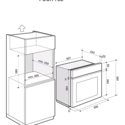 Four encastrable DOR4747B CombiSteam