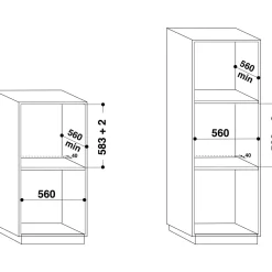 Four encastrable FA2844PIXHA, 71 L, Multifonction, Chaleur pulsée, Nettoyage pyrolyse, A+