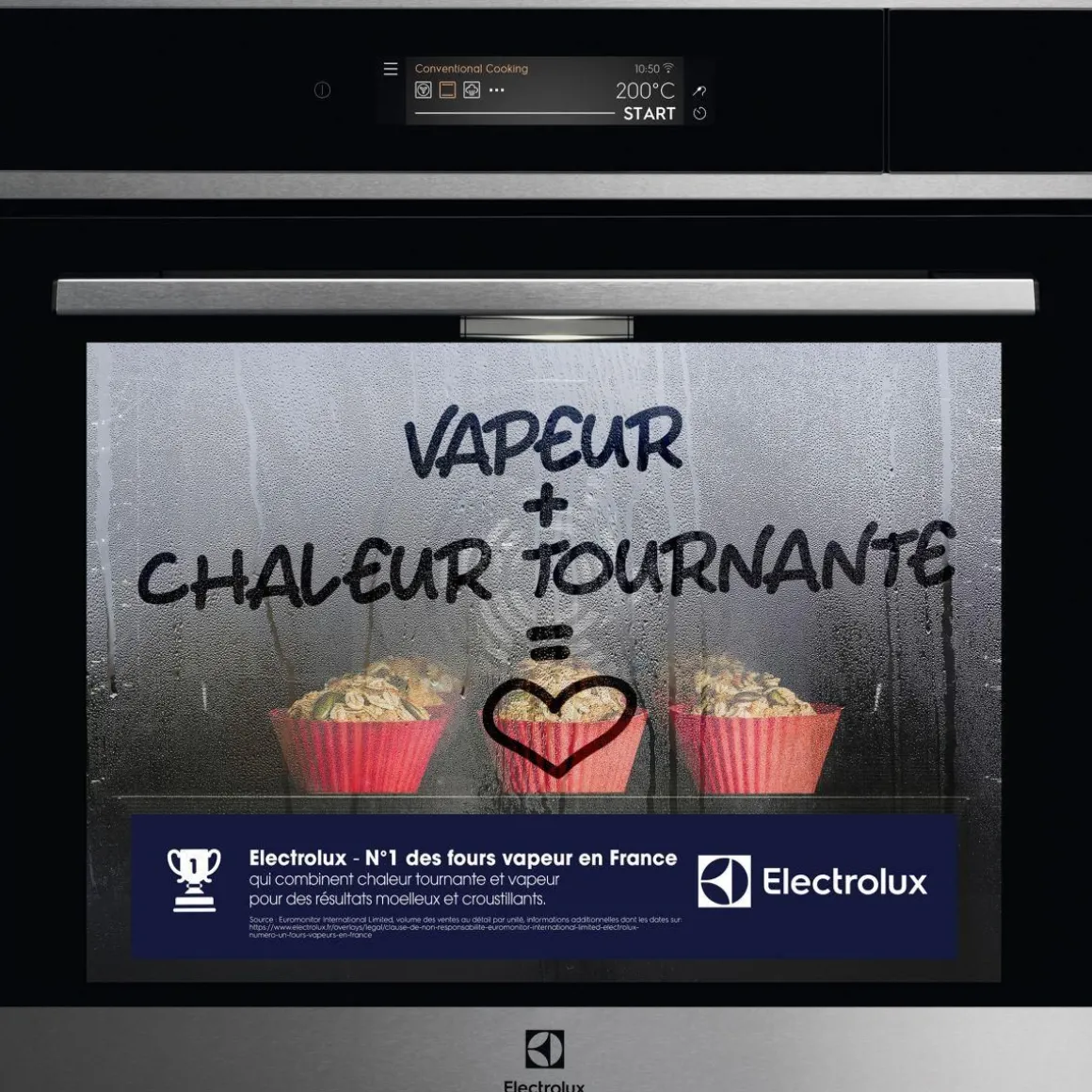 Four encastrable fonction vapeur EOA9S31CX SteamPro