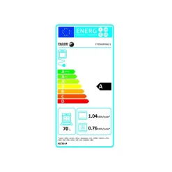 Four intégrable multifonction 70l 60cm a pyrolyse inox - FF70MFPNX/1
