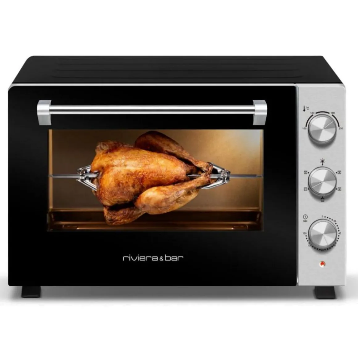 Four multifonction 60l 2200w noir/inox - qfr600